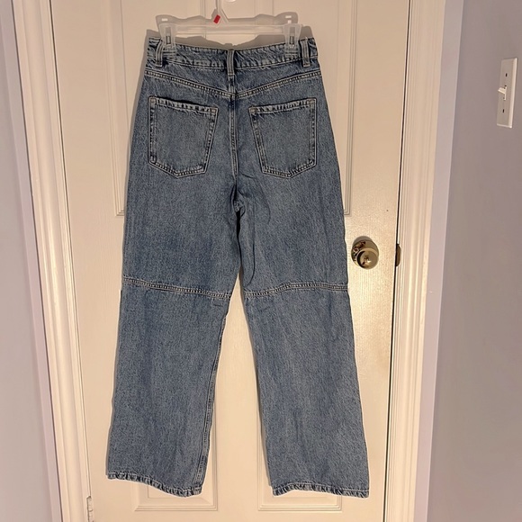 Garage Size 5 Blue Wide Leg Jeans - Picture 2 of 4